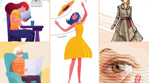 Adding Style to Adding Substance, eyewear has a role in the way we look - Collage