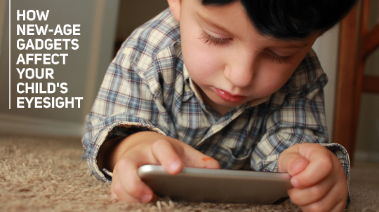Digital dilemma: How new-age gadgets are affecting your child's eyesight