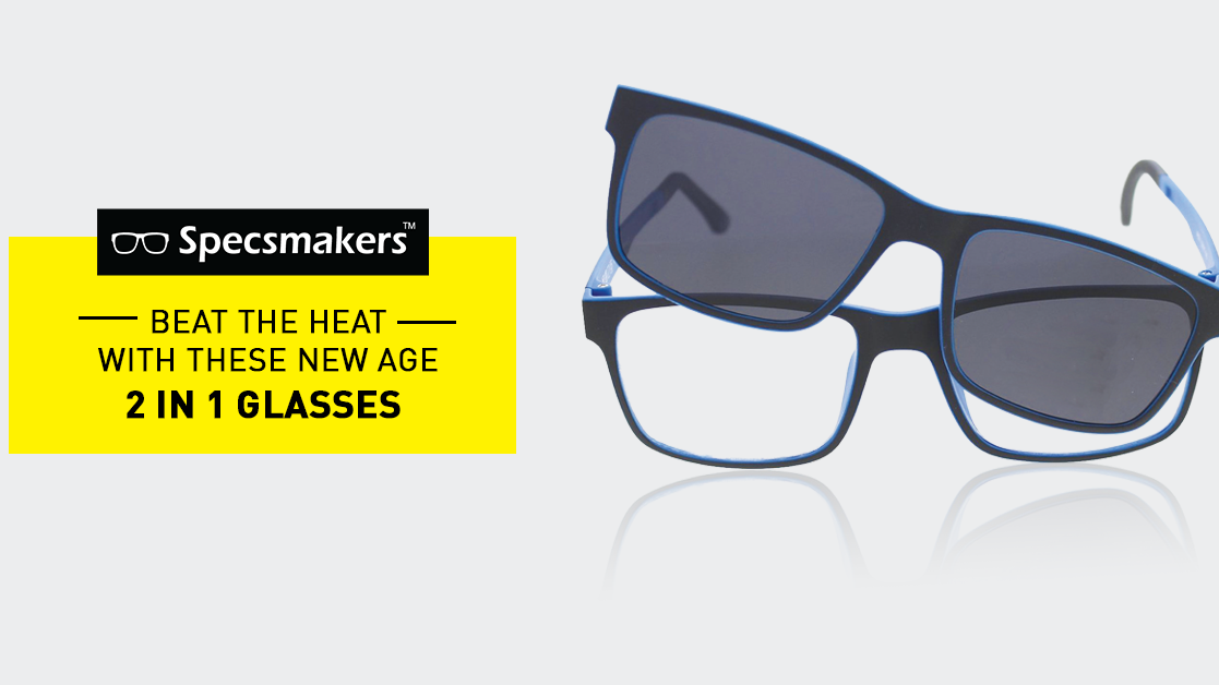 Beat the heat with these new age 2-in-1 glasses