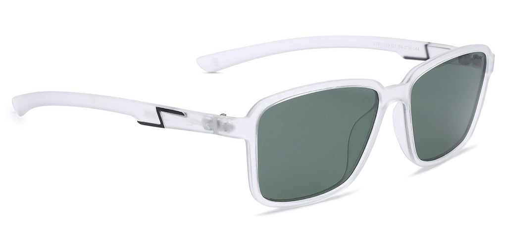 White_Matte_with_Green_Lens