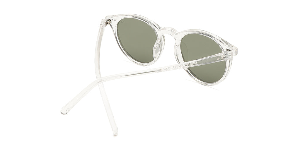 White_Transparent_with_Green_Lens