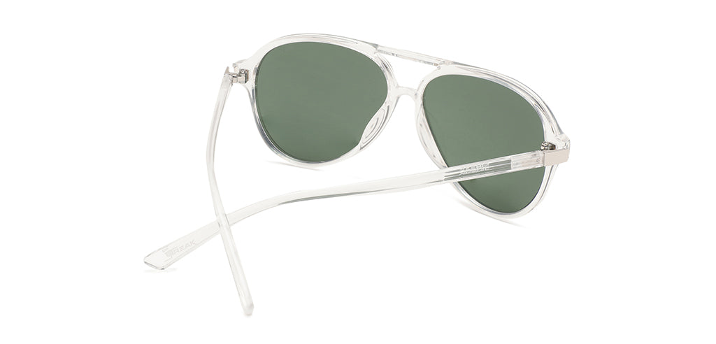 White_Transparent_with_Green_Lens