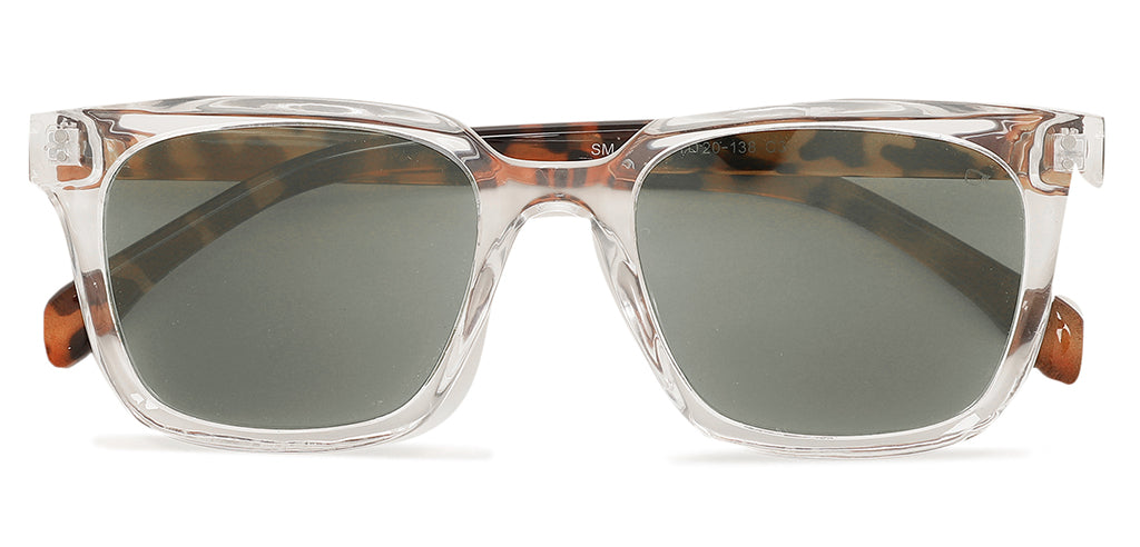 White_Transparent_with_Green_Lens