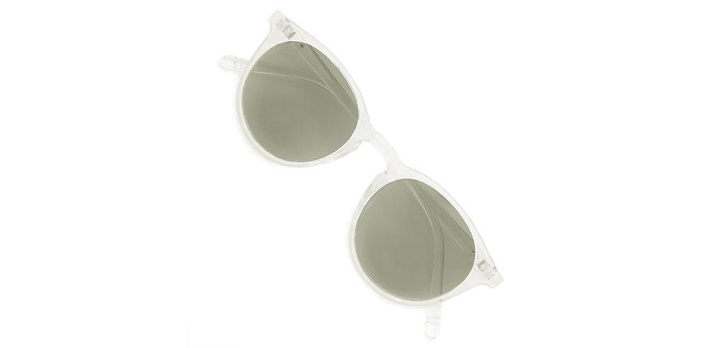 White_Transparent_with_Green_Lens