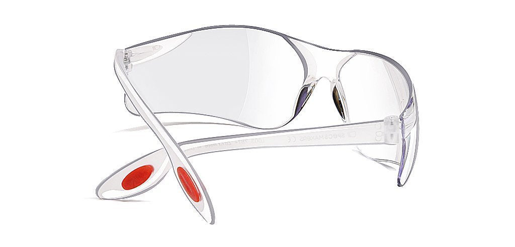 White_Transparent_with_Red_Lens