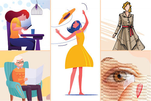 Adding Style to Adding Substance, eyewear has a role in the way we look - Collage