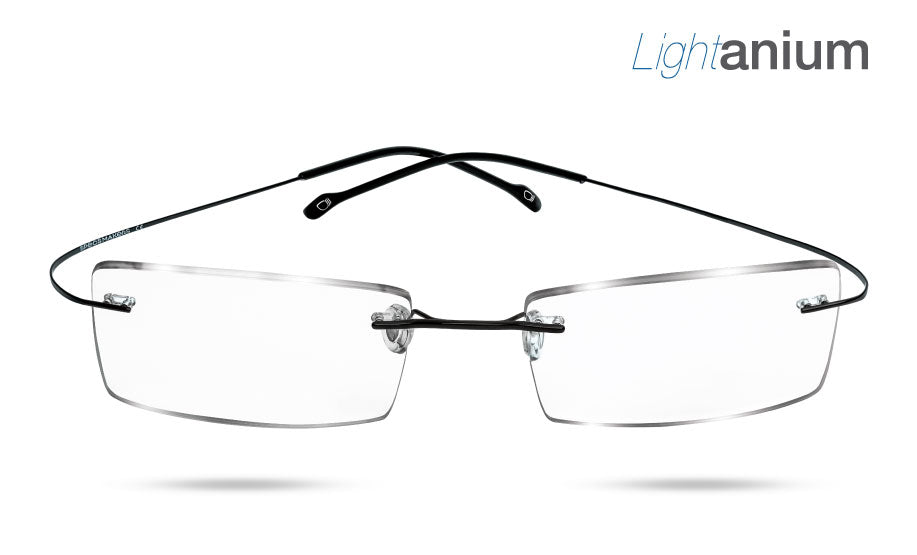 Eyeglasses made with the Aircrafts and Automotive metal
