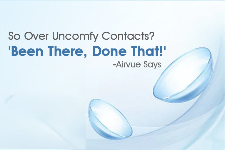 Airvue monthly disposable contact lenses | contact lens shop near me