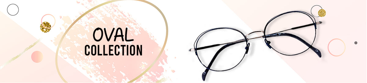 Computer Glasses Blue Zero Oval