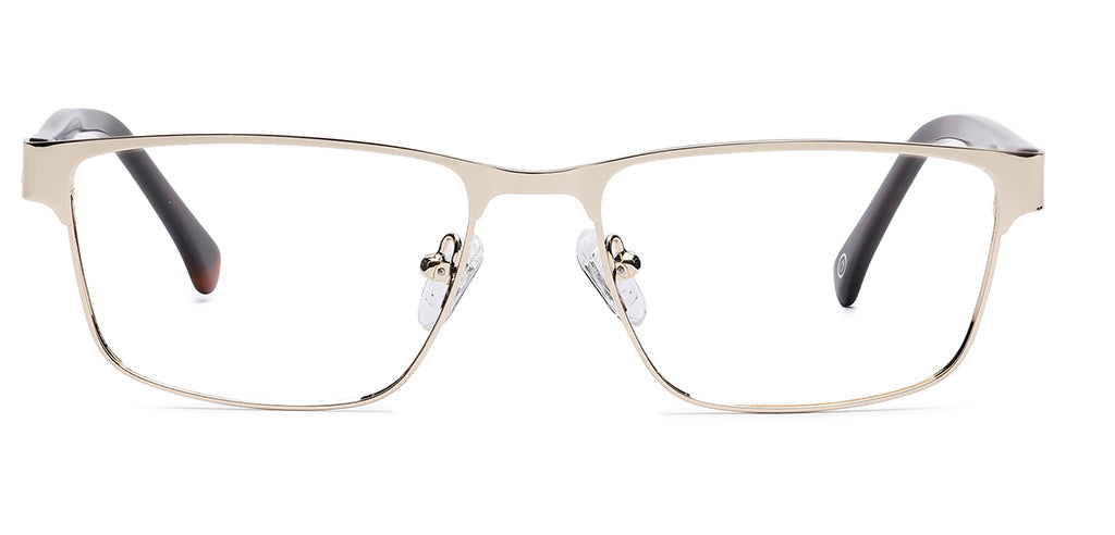 Specsmakers Signa Unisex Eyeglasses Full Frame Rectangle Large 52 Meta Specsmakers Frame your World