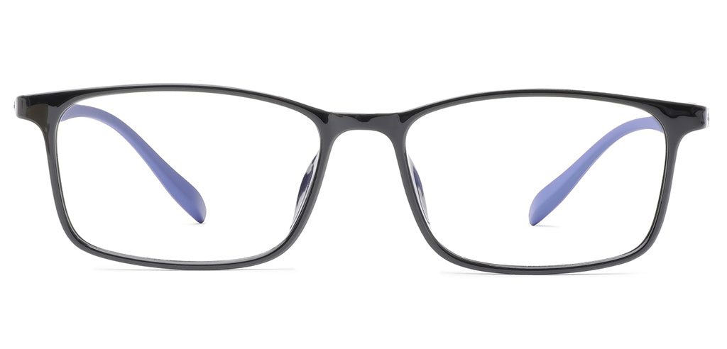 Specsmakers Blue Zero Unisex Computer Glasses Full Frame Rectangle Med ...