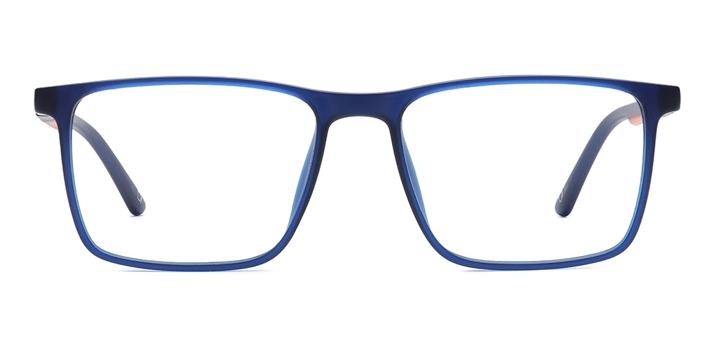Specsmakers Blue Zero Unisex Computer Glasses Full Frame Rectangle