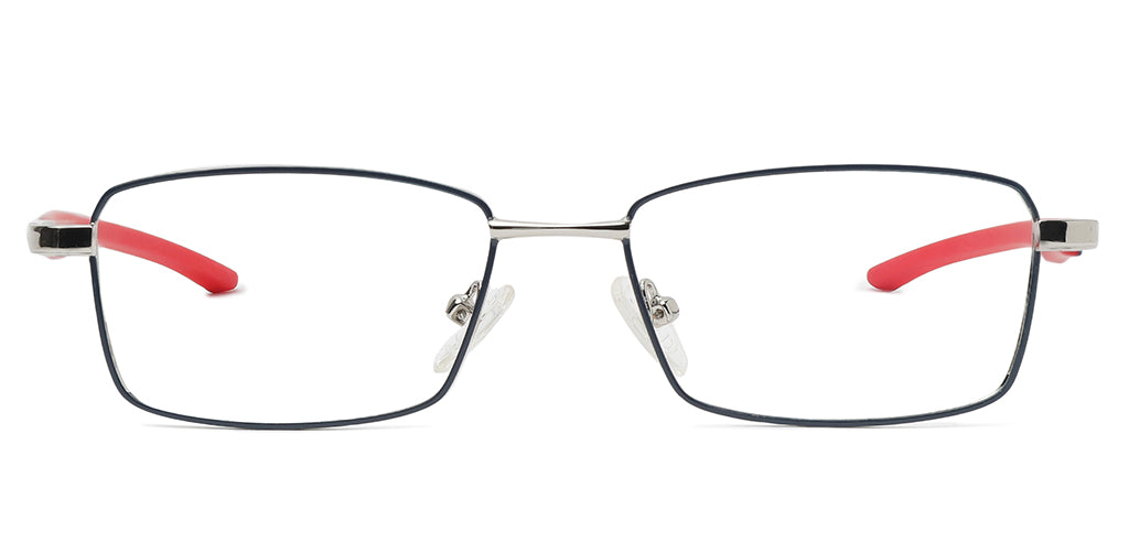 Specsmakers Blue Zero Unisex Computer Glasses Full Frame Rectangle Sma ...