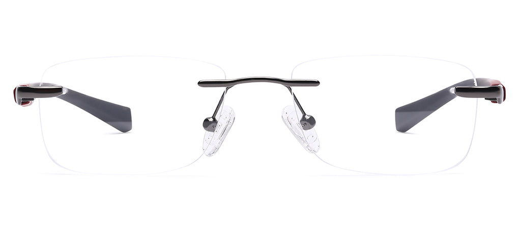 Buy Lightanium Rimless Rectangle Eyeglasses – Medium 51 Metal Specsmakers  Frame your World