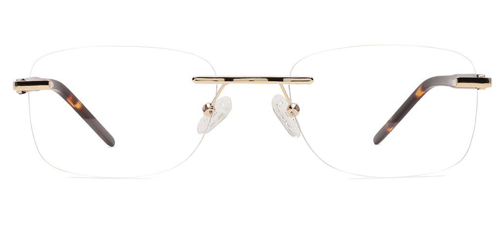 Computer Glasses Rimlessr Frame Specsmakers Blue Zero Unisex Computer Glasses Rimless Rectangle Small ...