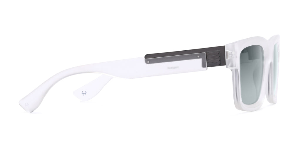 White_Matte_with_Green_Lens
