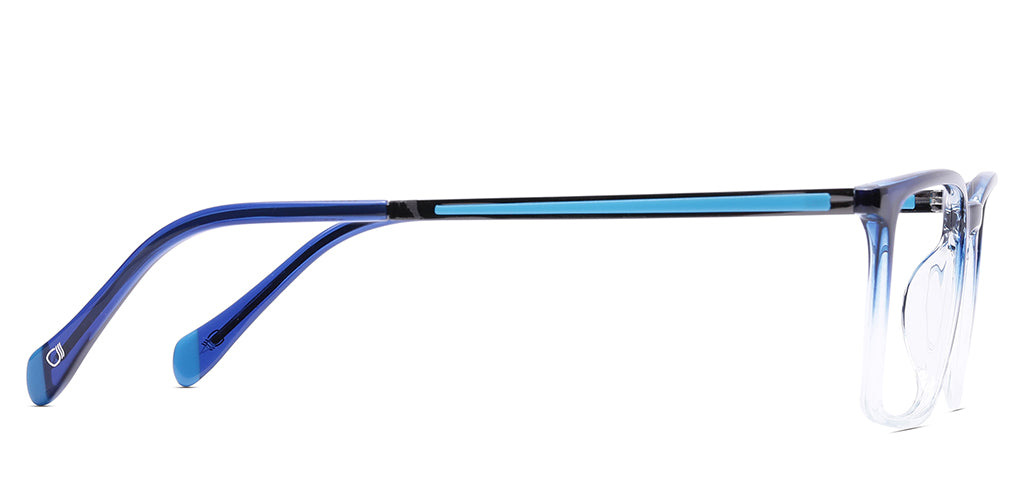 Specsmakers Blue Zero Unisex Computer Glasses Full Frame Rectangle
