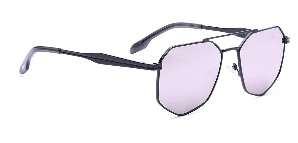 Streak Retro Polarized Unisex Sunglasses Full Frame Geometric