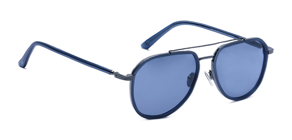Happster Heritage Polarized Unisex Sunglasses Full Frame Pilot