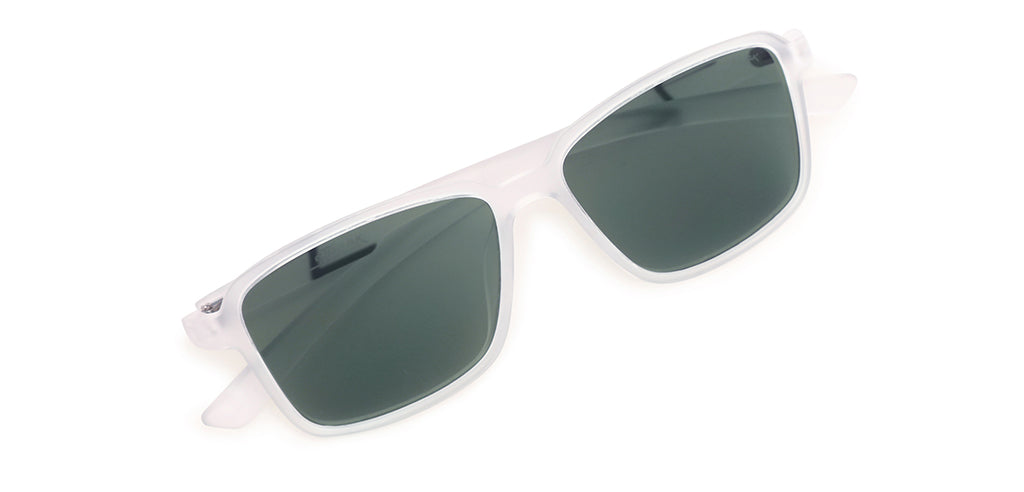 White_Matte_with_Green_Lens