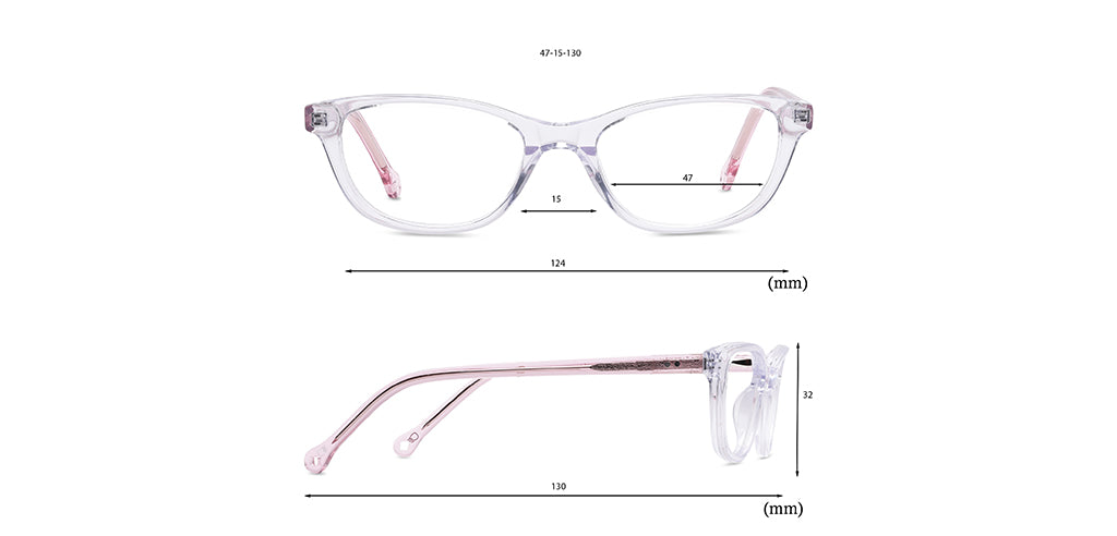 Full Frame Cateye Acetate Computer Glasses
