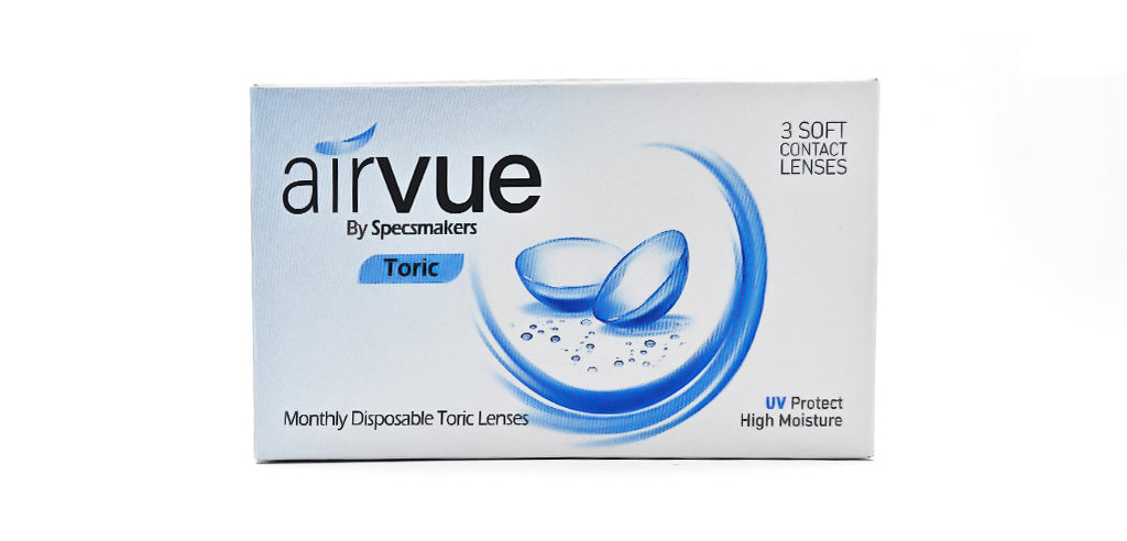 Airvue TORIC Monthly Disposable Contact Lenses - 3 Lenses/Box