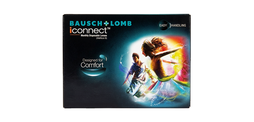 iconnect Monthly Spherical Power Contact Lenses - 6 Lens Pack