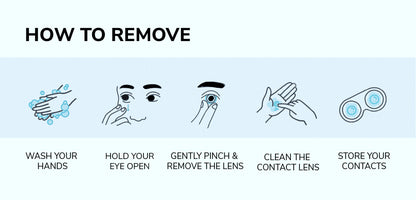 Seed Monthly Clear Spherical Contact Lens - 3 Lenses/Box