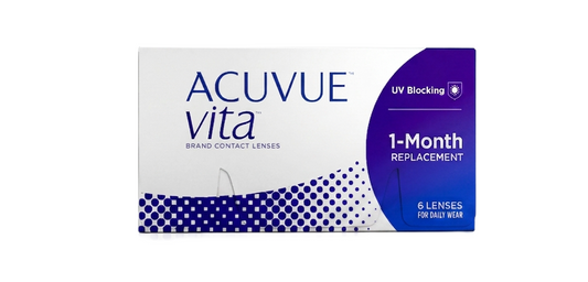Johnson & Johnson Acuvue® Vita® Monthly Spherical Clear Base Curve 8.80 Contact Lenses - 6 Lenses/Pack