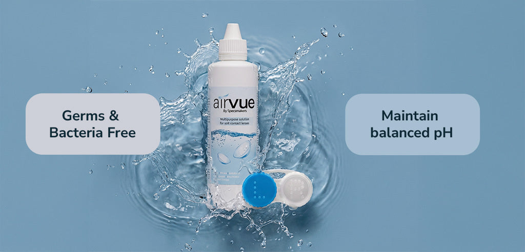 Airvue 120ml Contact lenses Solution (Pack Of 1)