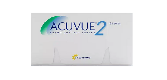 Johnson & Johnson Acuvue® 2 Bi-weekly Spherical Clear Base Curve 8.30 Contact Lenses - 6 Lenses/Pack