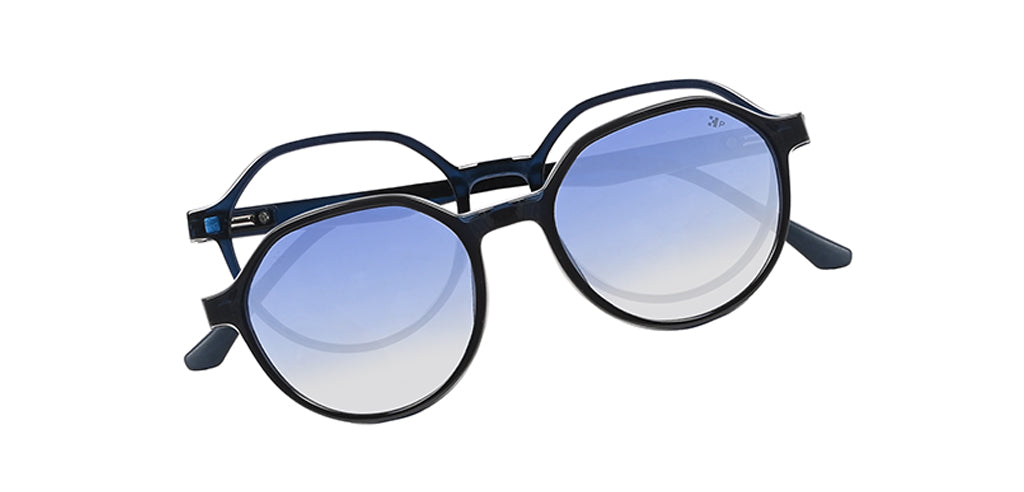 Full Frame Geometric Ultem Eyeglasses