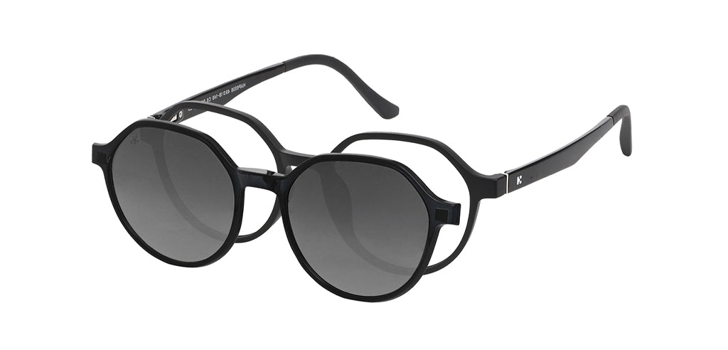 Full Frame Geometric Ultem Eyeglasses