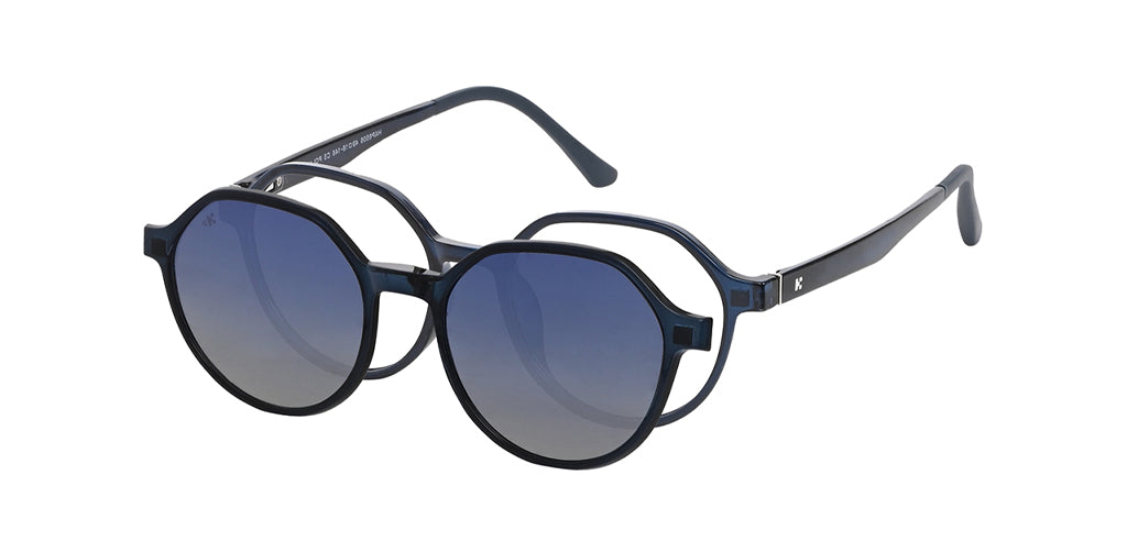 Full Frame Geometric Ultem Eyeglasses