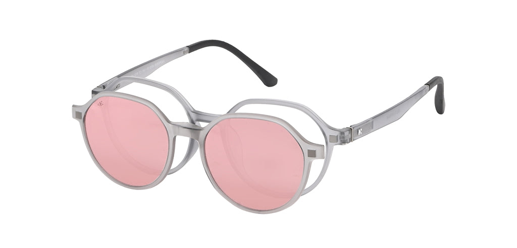 Full Frame Geometric Ultem Eyeglasses