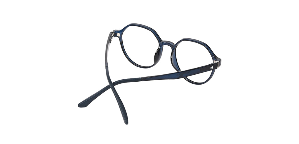 Full Frame Geometric Ultem Eyeglasses