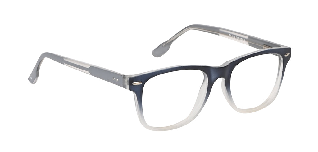 Specsmakers Blue Zero Unisex Computer Glasses Full Frame Square Large ...