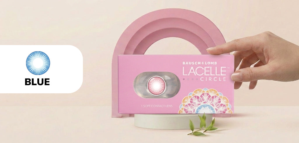 Lacelle Circle Monthly Power Color Contact Lenses - 1 Lens Pack
