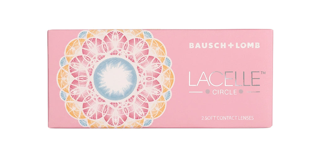 Lacelle Circle Monthly Zero Power Color Contact Lenses - 2 Lens Pack