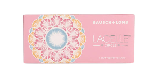 Lacelle Circle Monthly Zero Power Color Contact Lenses - 2 Lens Pack