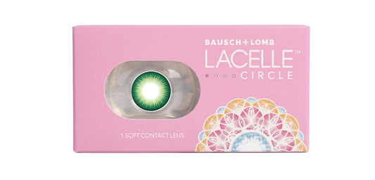 Lacelle Circle Monthly Power Color Contact Lenses - 1 Lens Pack