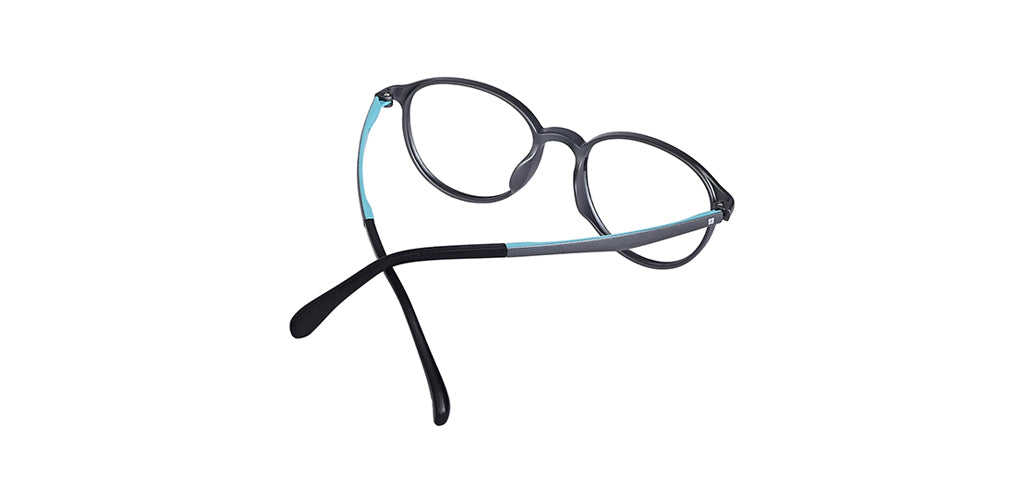 Full Frame Round Ultem Computer Glasses