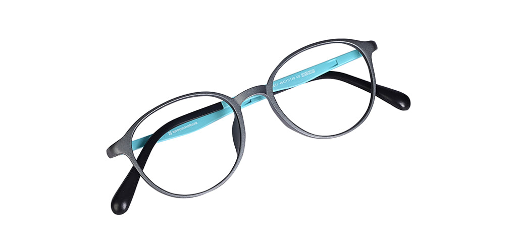 Full Frame Round Ultem Computer Glasses