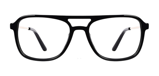 Full Frame Square Acetate Eyeglasses