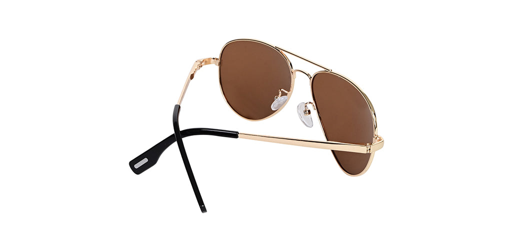 Full Frame Pilot Metal Sunglasses