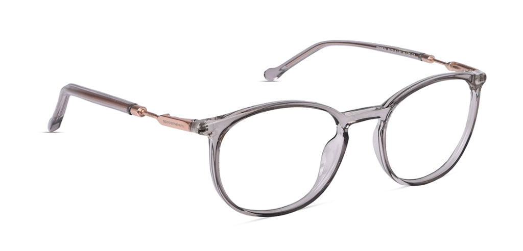 Specsmakers Core Unisex Eyeglasses Full Frame Round Extra Small 50 TR90 ...