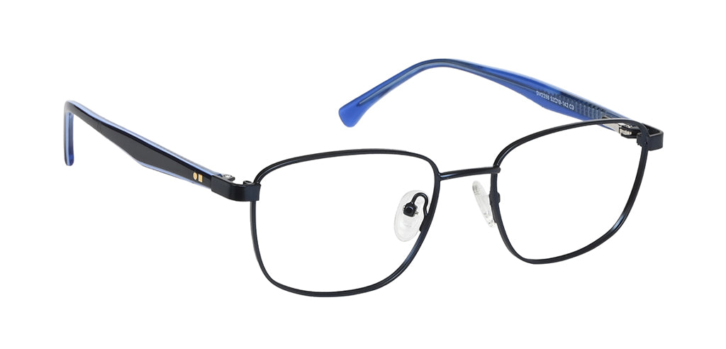 Specsmakers Core Blue Zero Unisex Computer Glasses Full Frame Rectangl ...
