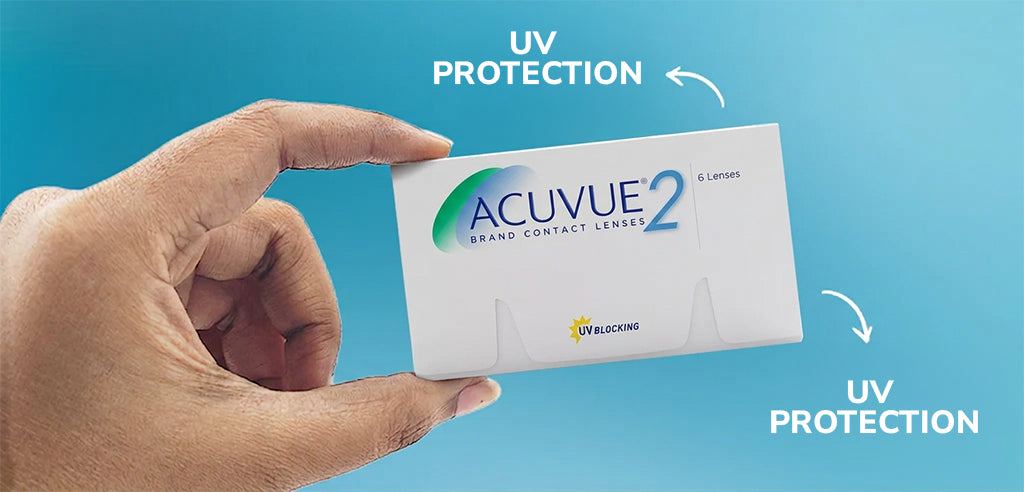 Johnson & Johnson Acuvue® 2 Bi-weekly Spherical Clear Base Curve 8.70 Contact Lenses - 6 Lenses/Pack