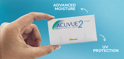 Johnson & Johnson Acuvue® 2 Bi-weekly Spherical Clear Base Curve 8.30 Contact Lenses - 6 Lenses/Pack