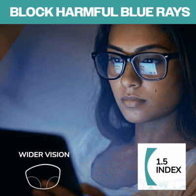 1.5 | Digital Wide with Blue Light Blocking